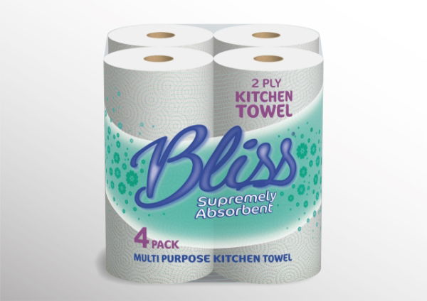 Essentials Bliss Kitchen Roll 2ply (24)